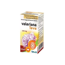 Valeriana TEVA 100 mg bevont tabletta (50x)