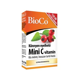 BioCo Mini C-vitamin retard tabletta csipkebogyós (120x)