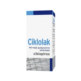 Ciklolak 80 mg/g körömlakk gyógyszeres (6,6ml)