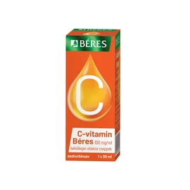 C-vitamin Béres 100 mg/ml bels.oldatos cseppek (1x30ml üvegben)