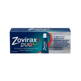 Zovirax Duo 50mg/g+10mg/g krém ajakherpeszre (2g)
