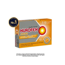Nurofen Junior narancsízű 100 mg lágy rágókapszula (12x)