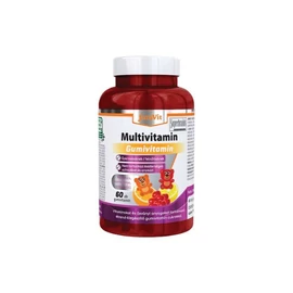JutaVit Multivitamin cukormentes gumivitamin Eper (50x)