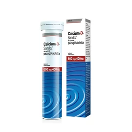 Calcium-D-Sandoz  600mg/400NE pezsgőtabletta (20x)