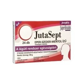 JutaVit Jutasept szopogató tabl.Eper-Szeder-Mentol (24x)