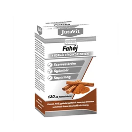JutaVit Fahéj+Szerves Króm+Gyömbér+Kapormag filmtabletta (120x)