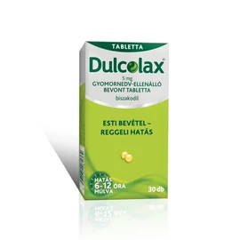 Dulcolax  5 mg gyomornedv-ellenálló bevont tabl. (30x)