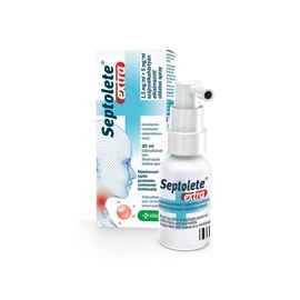 Septolete Extra 1,5 mg/ml+5 mg/ml szájnyálkahártyán alkalmazott oldatos spray (30ml)