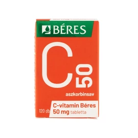 C-vitamin Béres  50 mg tabletta (120x hdpe)