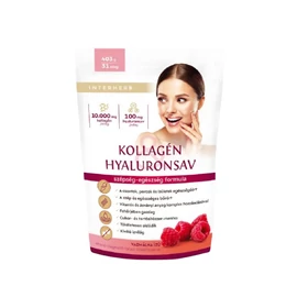 Interherb Kollagén&amp;Hyaluronsav italpor vadmálna (403g)