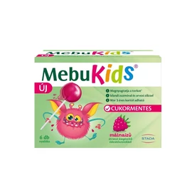 MebuKids nyalóka málna (6x)