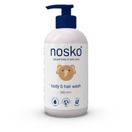 Nosko fürdető és sampon pumpás (200ml)