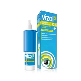 Vizol S 0,21% oldatos szemcsepp száraz szemre (10ml)