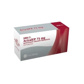 AcizalEP 75mg gyomornedv ellenálló filmtabletta (ASA 75-EP) (100x)
