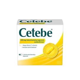 Cetebe 500 mg retard kemény kapszula (120x (bliszter))