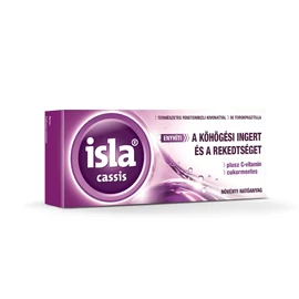 Isla-Cassis Plus C-vitamin szopogató tabletta (30x)