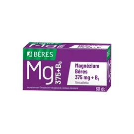 Magnézium Béres 375mg+B6 filmtabletta /11 (60x)