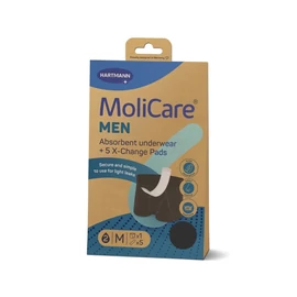 MoliCare nedvszívó mosható alsónemű M férfi +5 betét (1x)
