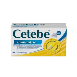 Cetebe C-vitamin+ cink+ D-vitamin kapszula (60x)