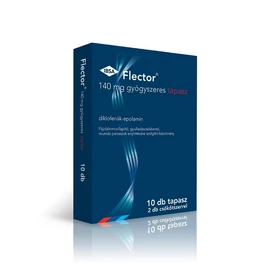 Flector 140 mg gyógyszeres tapasz +2 csőkötszer (10x)