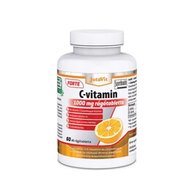 JutaVit C-vitamin 1000 mg +D3 Csipkeb.FORTE rágóta (60x)
