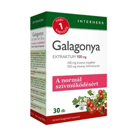 Galagonya extraktum kapszula INTERHERB (30x)