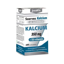 JutaVit Szerves Kalcium D3 vitamin filmtabletta (100x)