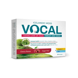 Vocal szopogató tabletta Cseresznye (24x)