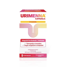 Urimenna D-mannóz 500mg kapszula (30x)