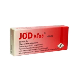 Jód plus tabletta étrendkiegészítő (60x)