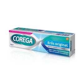 Corega műfogsorrögzítő krém erős rögzítés Mentolos (40g)