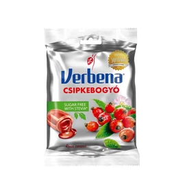 Verbena cukorka cukormentes csipkebogyó (60g)
