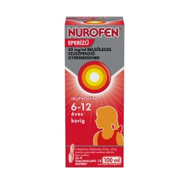 Nurofen  40mg/ml belsől.szuszpenzió gyerm.eperízű (100ml)