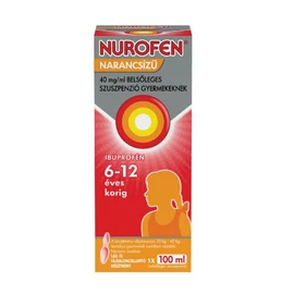 Nurofen  40mg/ml belsől.szuszpenzió gyerm.narancs (100ml)