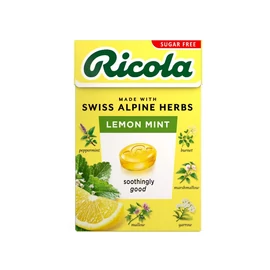 Ricola cukormentes cukorka Lemon Mint (40g)