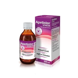 Apetister Senior oldat málna-feketeribizli (100ml)