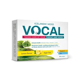 Vocal szopogató tabletta Citrom (24x)