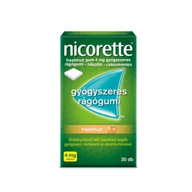 Nicorette Freshfruit 4 mg gyógyszeres rágógumi (30x)