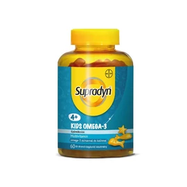 Supradyn Kids gyümölcsízű étrendkiegészítő multivitamin omega 3-mal és kolinnal (60x)