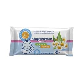 Neogranormon Baby aloe vera és kamilla törlőkendő (55x)