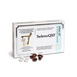 SelenoQ10 Szelén tabletta és Koenzim Q10 kapszula (2x30)