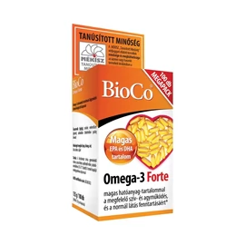 BioCo Omega-3 forte lágyzselatin kapszula (100x)