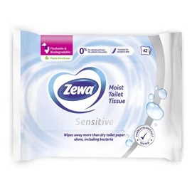 Toalettpapír ZEWA Pure nedves (42x)