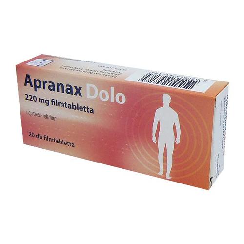 Apranax Dolo 220mg Filmtabletta 20x Derékfájás