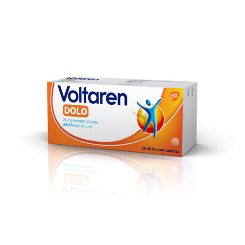 Voltaren Dolo 25 mg bevont tabletta (20x) - Ízületi fájdalom