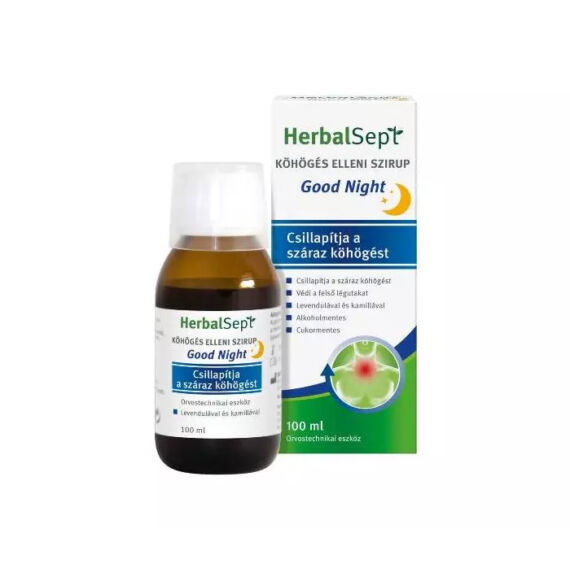 HerbalSept Good Night szirup köhögés ellen (100ml)