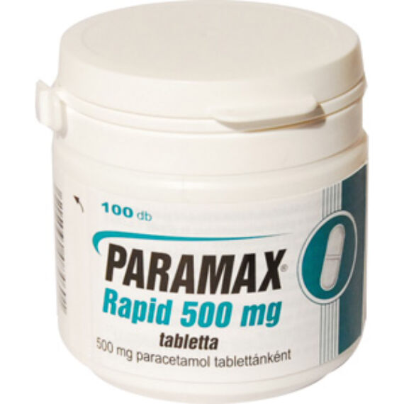 Paramax Rapid 500 mg tabletta (100x)