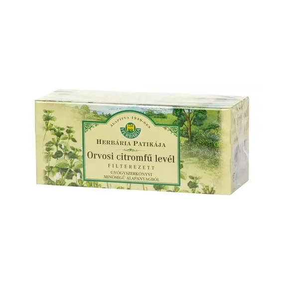 Citromfűlevél filteres HERBÁRIA (25x1g)