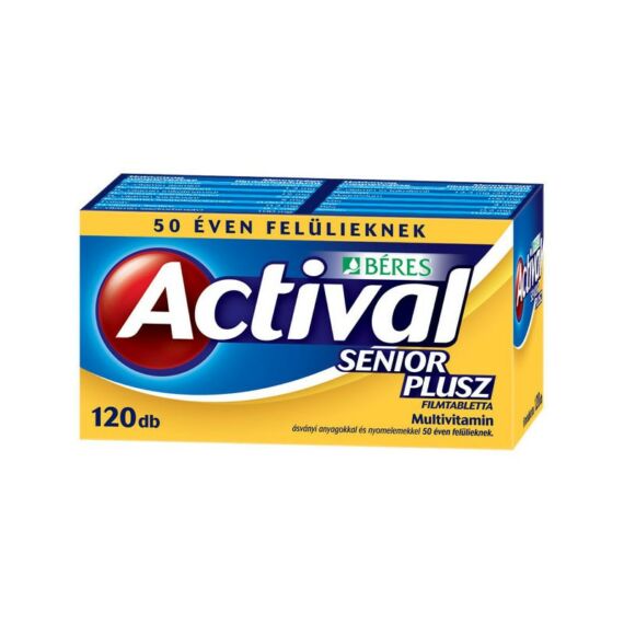 Actival Senior Plusz filmtabletta (120x hdpe tartályban)
