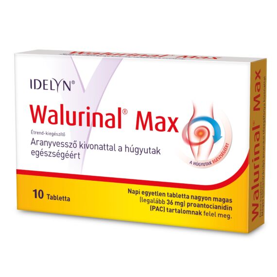 Walurinal Max aranyvesszővel tabletta (10x)